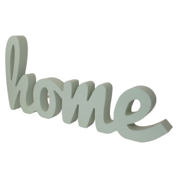 HOME Decor Figure Large Heavy Diecut Beach House Wooden Cutout Cursive Letter. - Picture 6 of 16